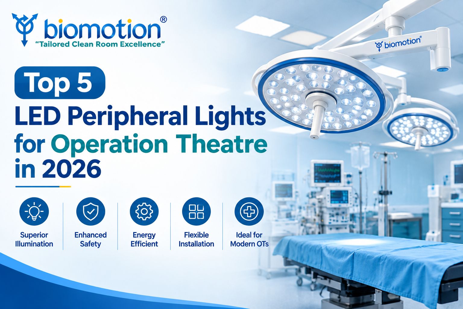 Top 5 LED Peripheral Lights for Operation Theatre in 2026